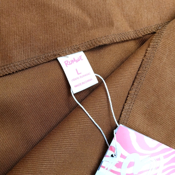 🍉3/$20 Faux-Shearling Hem Mini Skirt - Picture 5 of 7